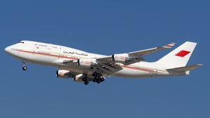 Photo of A9C-HAK - Boeing 747-4F6 operated by Bahrain Royal Flight
