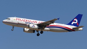 Photo of VT-PNS - Airbus A320-232(P2F) operated by Pradhaan Air Express