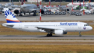 Photo of LY-NVG - Airbus A320-214 operated by SunExpress (opb Avion Express)
