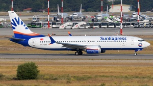 Photo of TC-SMA - Boeing 737 MAX 8 operated by SunExpress