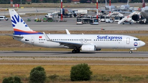 Photo of TC-SPZ - Boeing 737-8FZ operated by SunExpress