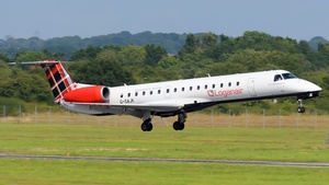Photo of G-SAJK - Embraer ERJ-145EP operated by Loganair