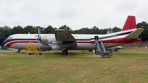 Photo of G-APEP - Vickers Vanguard 953C Merchantman operated by Hunting Cargo Airlines