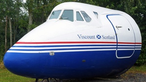 Photo of G-CSZB - Vickers Viscount 807 operated by British Air Ferries