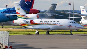 Photo of 9G-EXE - Dassault Falcon 900LX operated by Government of Ghana