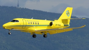 Photo of LN-SAA - Cessna 680A Citation Latitude operated by Babcock Scandinavian AirAmbulance