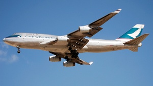 Photo of B-HUR - Boeing 747-444(BCF) operated by Cathay Pacific Cargo