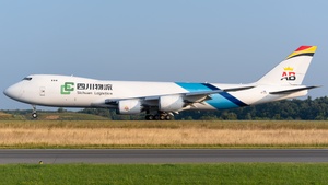 Photo of OE-LFC - Boeing 747-87UF operated by Sichuan Logistics (opb Air Belgium)