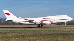 Photo of A9C-HAK - Boeing 747-4F6 operated by Bahrain Royal Flight