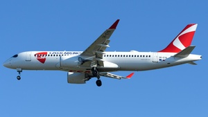 Photo of OK-EYB - Airbus A220-300 operated by CSA Czech Airlines (opb SmartWings)