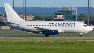 Photo of C-GNLA - Boeing 737-2L9(Adv) operated by Nolinor Aviation