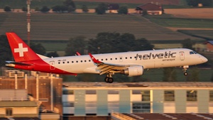 Photo of HB-JVX - Embraer ERJ-190LR operated by Helvetic Airways