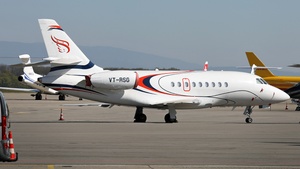 Photo of VT-RSG - Dassault Falcon 2000EX operated by RPSG Group