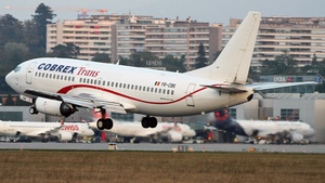 Photo of YR-CBK - Boeing 737-382 operated by Cobrex Trans