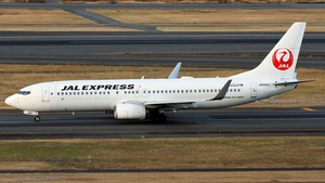 Photo of JA344J - Boeing 737-846 operated by Japan Airlines