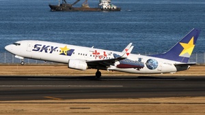 Photo of JA73NG - Boeing 737-86N operated by Skymark Airlines