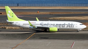 Photo of JA801X - Boeing 737-81D operated by Solaseed Air
