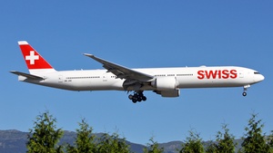 Photo of HB-JNE - Boeing 777-3DE(ER) operated by Swiss International Air Lines