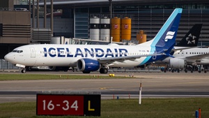 Photo of TF-ICS - Boeing 737 MAX 8 operated by Icelandair