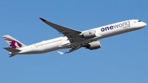 Photo of A7-ANE - Airbus A350-1041 operated by Qatar Airways