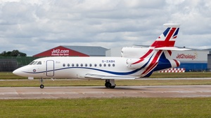 Photo of G-ZABH - Dassault Falcon 900LX operated by Royal Air Force