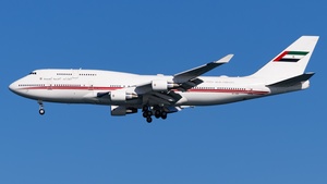 Photo of A6-HRM - Boeing 747-422 operated by Dubai Royal Air Wing