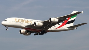Photo of A6-EEC - Airbus A380-861 operated by Emirates