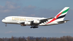 Photo of A6-EOO - Airbus A380-861 operated by Emirates