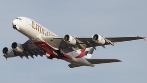 Photo of A6-EDF - Airbus A380-861 operated by Emirates