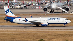 Photo of TC-SOM - Boeing 737 MAX 8 operated by SunExpress
