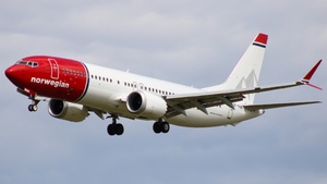 Photo of SE-NAB - Boeing 737 MAX 8 operated by Norwegian Air Sweden