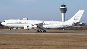 Photo of HZ-SKY1 - Airbus A340-212 operated by Alpha Star Aviation Services