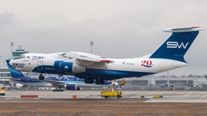 Photo of 4K-AZ100 - Ilyushin Il-76TD-90VD operated by Silk Way Airlines