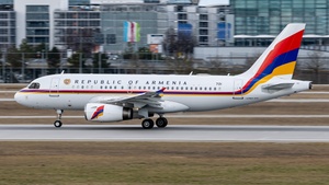 Photo of 701 - Airbus A319-132(CJ) operated by Government of Armenia