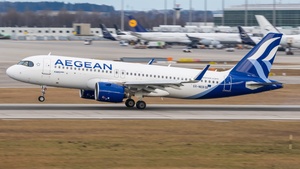 Photo of SX-NEB - Airbus A320-271N operated by Aegean Airlines