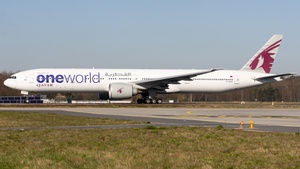 Photo of A7-BAG - Boeing 777-3DZ(ER) operated by Qatar Airways