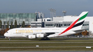 Photo of A6-EOM - Airbus A380-861 operated by Emirates