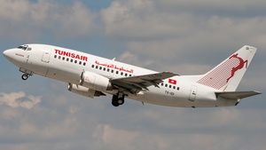 Photo of TS-IOI - Boeing 737-5H3 operated by Tunisair