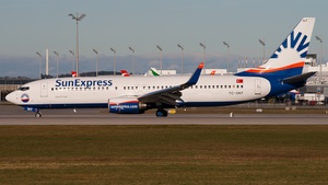 Photo of TC-SNT - Boeing 737-8HC operated by SunExpress