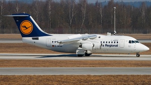 Photo of D-AVRG - British Aerospace Avro RJ85 operated by Lufthansa CityLine