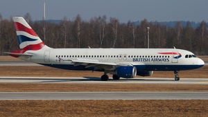 Photo of G-BUSK - Airbus A320-211 operated by British Airways