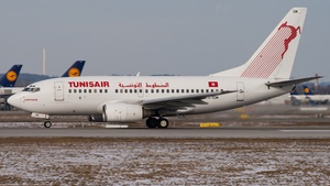 Photo of TS-IOM - Boeing 737-6H3 operated by Tunisair