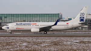 Photo of TC-SNM - Boeing 737-8BK operated by SunExpress
