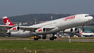 Photo of HB-JMB - Airbus A340-313 operated by Swiss International Air Lines