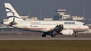 Photo of SX-DGG - Airbus A319-132 operated by Aegean Airlines