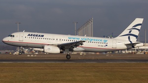 Photo of SX-DGI - Airbus A320-232 operated by Aegean Airlines