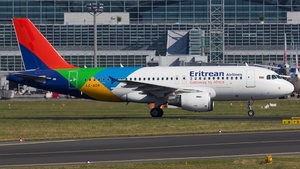 Photo of LZ-AOA - Airbus A319-112 operated by Eritrean Airlines (opb BH Air)
