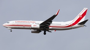 Photo of 0111 - Boeing 737-8TV(BBJ2) operated by Government of Poland