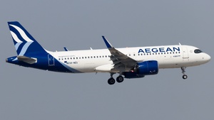 Photo of SX-NES - Airbus A320-271N operated by Aegean Airlines