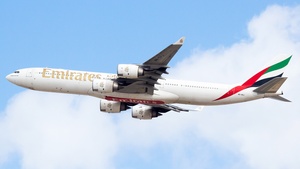 Photo of A6-ERJ - Airbus A340-541 operated by Emirates